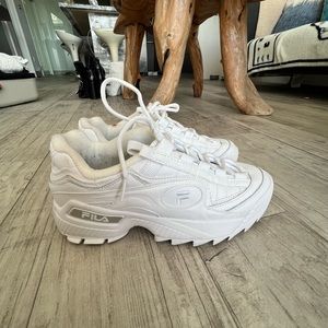 Fila , sneakers shoes, white shoes